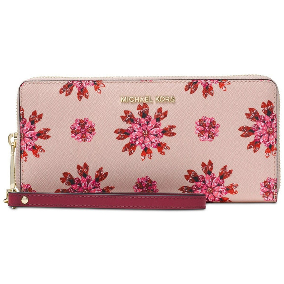 Michael Kors Handbags - Michael Kors Continental Travel Wallet - Floral